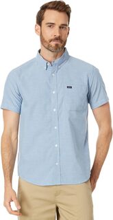 Рубашка That&apos;ll Do Stretch Short Sleeve Woven RVCA, цвет Oxford Blue