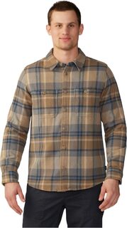 Рубашка Plusher с длинным рукавом Mountain Hardwear, цвет Trail Dust Amsterdam Plaid