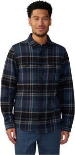 Рубашка Plusher с длинным рукавом Mountain Hardwear, цвет Hardwear Navy Amsterdam Plaid