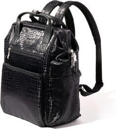 Рюкзак Soho Backpack Baggallini, цвет Black Croc Jacquard