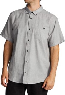 Рубашка All Day Short Sleeve Woven Billabong, светло-серый