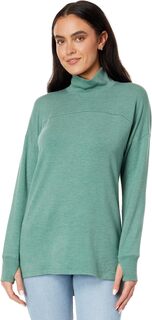 Пуловер SoftFlex с воротником-стойкой L.L.Bean, цвет Sea Green Heather L.L.Bean®