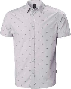 Рубашка с коротким рукавом FTF Helly Hansen, цвет Grey Fog Hammock