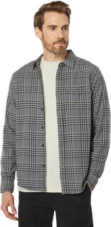 Рубашка Portland Organic Long Sleeve Flannel Hurley, цвет Stone Grey