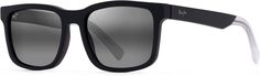 Солнцезащитные очки Stone Shack Maui Jim, цвет Matte Black/Crystal Tips/Neutral Grey