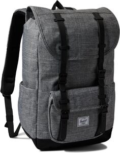 Рюкзак Little America Mid Backpack Herschel Supply Co., цвет Raven Crosshatch