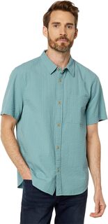 Легкая рубашка с коротким рукавом — хлопчатобумажная ткань Madewell, цвет Summer Breeze