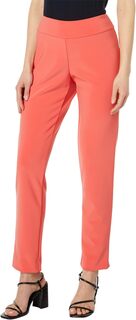 Длинные узкие классические брюки из микрофибры Krazy Larry, цвет Tangerine