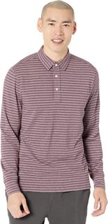 Рубашка-поло Long Sleeve Movement Polo Faherty, цвет Fremont Stripe