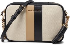 Средняя сумка для фотоаппарата Jet Set MICHAEL Michael Kors, цвет Black/Camel