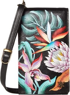 Сумка Smartphone Crossbody - 1154 Anuschka, цвет Island Escape Black