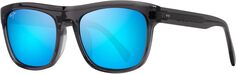 Солнцезащитные очки S-Turns Maui Jim, цвет Dark Translucent Grey/Blue Hawaii