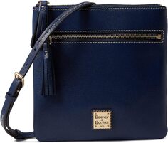 Сумка Saffiano Double Zip Tassel Crossbody Dooney &amp; Bourke, цвет Marine