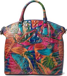 Большая сумка Melbourne Duxbury Brahmin, цвет Lush