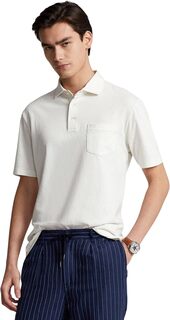 Рубашка-поло Classic Fit Cotton-Linen Polo Shirt Polo Ralph Lauren, цвет Antique Cream