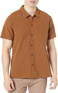 Рубашка с коротким рукавом Essential Rhythm, цвет Cedar