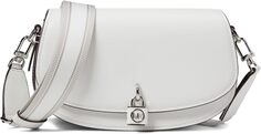 Сумка Mila Medium East/West Sling Messenger MICHAEL Michael Kors, цвет Optic White