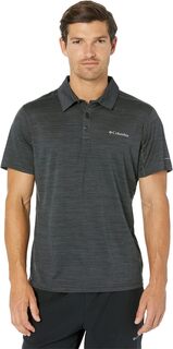 Рубашка-поло Alpine Chill Zero Polo Columbia, цвет Black Heather