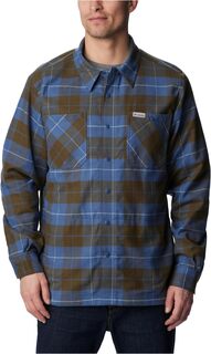 Куртка-рубашка Cornell Woods на флисовой подкладке Columbia, цвет Dark Mountain/Shasta Woodsman Tartan