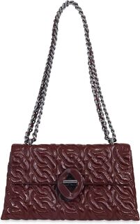 Сумка Double Gusset Xbody W/Chain QU Rebecca Minkoff, цвет Garnet