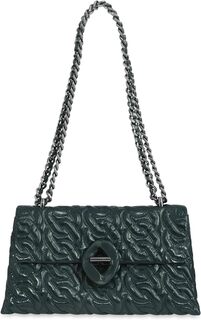 Сумка Double Gusset Xbody W/Chain QU Rebecca Minkoff, цвет Deep Jade