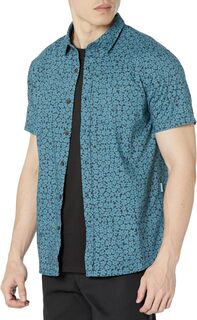 Рубашка Cut Up Eco Short Sleeve Woven VISSLA, цвет Deep Water