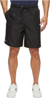 Спортивные теннисные шорты на подкладке Lacoste, черный