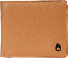 Кошелек Pass Vegan Leather Coin Nixon, цвет Saddle