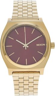 Часы Time Teller Nixon, цвет Gold/Oxblood Sunray