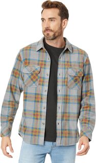 Рубашка Eco-Zy Long Sleeve Polar Flannel VISSLA, цвет Steel
