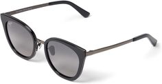Солнцезащитные очки Wood Rose Maui Jim, цвет Black Gloss/Dark Gunmetal/Neutral Grey