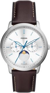 Часы Neutra Minimalist Multifunction Leather Watch - FS5905 Fossil, коричневый