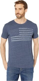 Футболка с рисунком флага США Lucky Brand, цвет American Navy