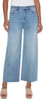 Джинсы Stride High-Rise Crop with Wide Cut Hem in Mitchell Liverpool Los Angeles, цвет Mitchell