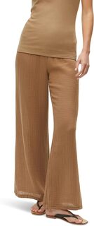 Широкие брюки Susie с двойными сборками и сборками Michael Stars, цвет Safari