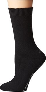 Уютные шерстяные носки из смеси кашемира Falke, черный