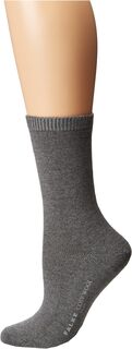 Уютные шерстяные носки из смеси кашемира Falke, светло-серый