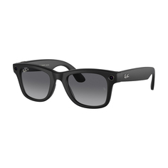 Умные очки Ray-Ban Meta Wayfarer (Standard), Matte Black/Polarized Gradient Graphite