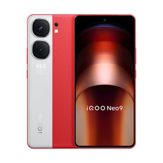 Смартфон iQOO Neo9, 16 ГБ/1 ТБ, 2 nano-SIM, красный/белый