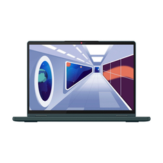 Ноутбук Lenovo Yoga 6 13.3&quot;, 8 ГБ/256 ГБ, R5-7530U, AMD Radeon, зеленый, английская клавиатура