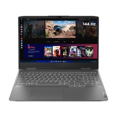 Игровой ноутбук Lenovo LOQ 15.6&quot;, 8 ГБ/512 ГБ, R7-7840HS, RTX 4050, серый, английская клавиатура