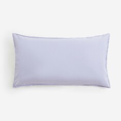 Наволочка H&amp;M Home Washed Cotton, сиреневый