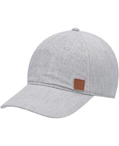 Женская регулируемая шляпа серого цвета Extra Innings с меланжевым рисунком Roxy, серый