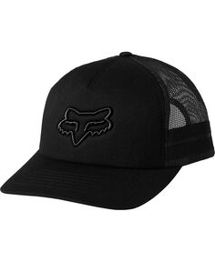 Женская черная кепка Boundary Trucker Snapback Fox, черный