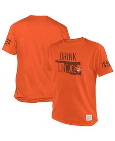 Мужская оранжевая футболка Oklahoma State Cowboys 1890 Original Drink Local Original Retro Brand, оранжевый