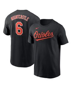 Мужская черная футболка с именем и номером игрока Ryan Mountcastle Baltimore Orioles Nike, черный