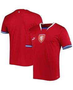 Мужская красная домашняя футболка сборной Чехии 2022/23 Puma, красный