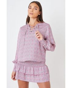 Женская блузка с принтом Creea the Label, розовый