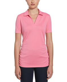 Женская рубашка-поло для гольфа с короткими рукавами Airflux PGA TOUR, красный