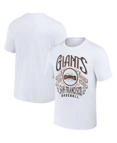 Мужская футболка Darius Rucker Collection by White San Francisco Giants с эффектом потертости в стиле рок Fanatics, белый